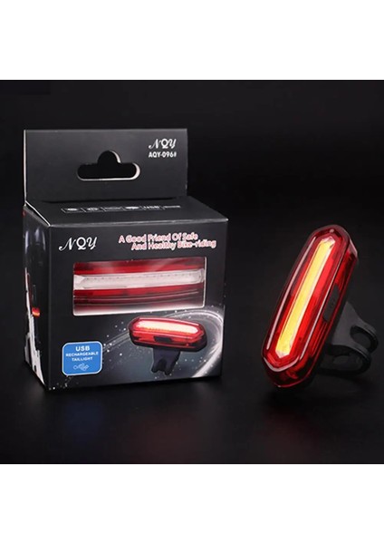 Kırmızı Beyaz 6 Mod Stili USB Şarj Edilebilir Cob Arka Bisiklet Lambası Arka Lambası Güvenlik Uyarısı Bisiklet Işığı Ön Arka Kuyruk Lambası 4style LED Flaş Işıkları (Yurt Dışından)
