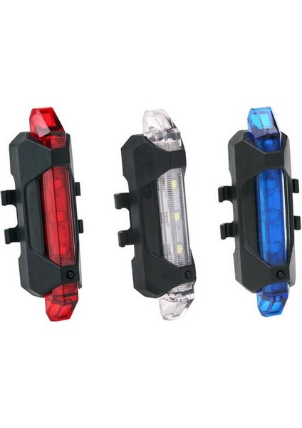 Mavi Arka Lamba Stili Bisiklet Dönüş Sinyali USB Şarj Bisiklet Işığı Mtb Bisiklet Ön Arka Arka Lamba Bisiklet Uyarı Işığı Su Geçirmez Bisiklet Aksesuarları (Yurt Dışından)