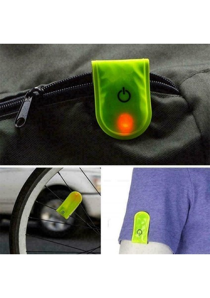 No.4 Tarzı LED Işıklar Spor Gece Çalışan Işık Ayarlanabilir Giyilebilir Kol Bandı Bacak Kol Işık Bisiklet Işık Gece Koşucu Için Yansıtıcı Güvenlik (Yurt Dışından)