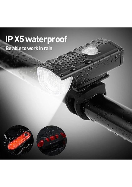 Beyaz Stil Bisiklet Işığı Bisiklet Işığı USB LED Şarj Edilebilir Dağ Bisikleti Ön Işığı Far Lambası El Feneri Bisiklet Işığı Bisiklet Farı (Yurt Dışından) indirimleri