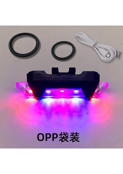 Tip 2 Tarzı Dağ Bisikleti Bisiklet Işığı Kuyruk Lambası Güvenlik Uyarı Işığı USB Şarj Edilebilir Bisiklet Işığı Su Geçirmez Arka Kuyruk Işığı Tslm1 (Yurt Dışından) indirimleri