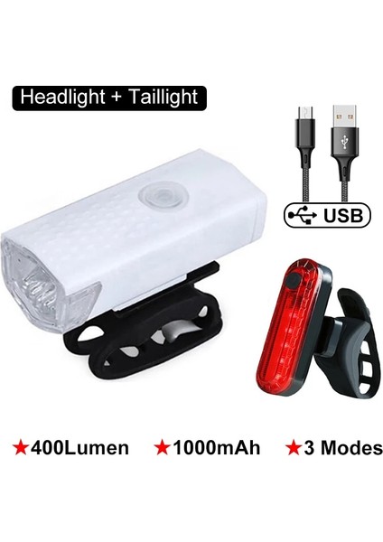 Bisiklet Işık Seti B Stili T6 LED Bisiklet Işık Ön 1500 Lümen USB Şarj Edilebilir Fener Mtb Yol Dağ Bisikleti Lambası Bisiklet El Feneri Bisiklet Aksesuarları (Yurt Dışından)