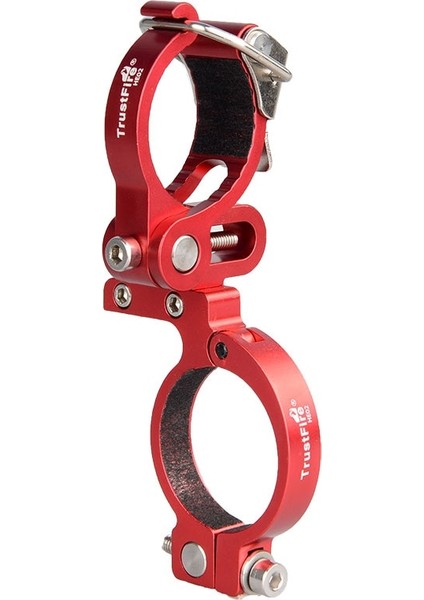 Tutucu Kırmızı Stil Bisiklet Sağlam Alaşım Lamba Braketi Bisiklet Ön Işık Tutucu LED Torch Far Desteği Standı Hızlı Bırakma Montajı Trustfire (Yurt Dışından)