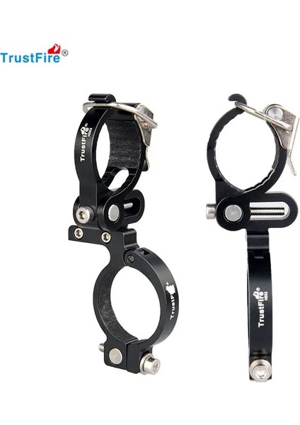 Tutucu Kırmızı Stil Bisiklet Sağlam Alaşım Lamba Braketi Bisiklet Ön Işık Tutucu LED Torch Far Desteği Standı Hızlı Bırakma Montajı Trustfire (Yurt Dışından) fırsatları