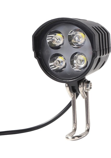 B Tarzı Elektrikli Bisiklet LED Ön Işık Korna Far Bisikleti Taşınabilir E-Bisiklet Bisiklet Su Geçirmez Toz Geçirmez Bisiklet Parçaları (Yurt Dışından)