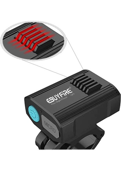 EB-Y15XA03 Stili Mini Bisiklet Işık 2 LED 5 Modu 2000LM USB Şarj Edilebilir Bisiklet Bisiklet Ön Lamba Arka Arka Lambaları Kamp LED (Yurt Dışından) modelleri
