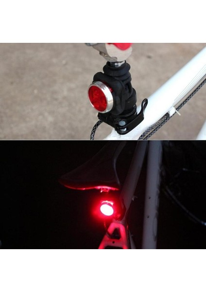 Beyaz Stil 3 Mod Bisiklet Far Arka Lambası Şarj Edilebilir USB LED Bisiklet Işık El Feneri Montajlı Bisiklet Gece Güvenlik Aksesuarları (Yurt Dışından) indirimleri