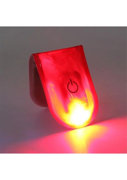 No.1 Tarzı Işık Yansıtıcı Strobe Gece Koşu Güvenlik Uyarı Yaka Lambası Bisiklet Aksesuarları Bisiklet Bisiklet Işıkları LED Manyetik (Yurt Dışından)
