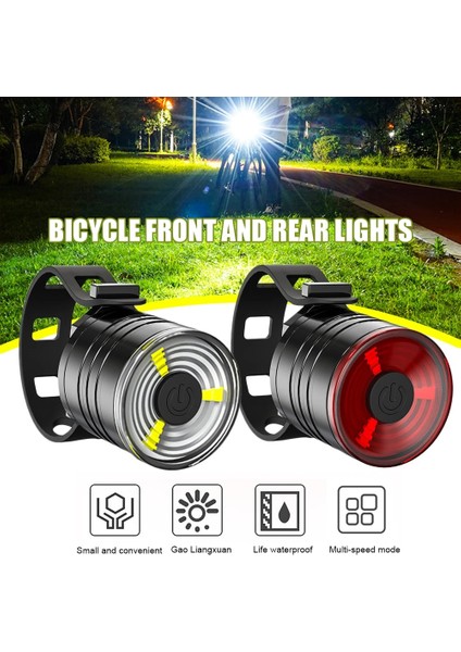 Kırmızı Stil Su Geçirmez Bisiklet Bisiklet Işıkları Arka Lambaları LED Lazer Güvenlik Uyarısı Bisiklet Arka Lambası Bisiklet Arka Işık Aksesuarları (Yurt Dışından) modelleri