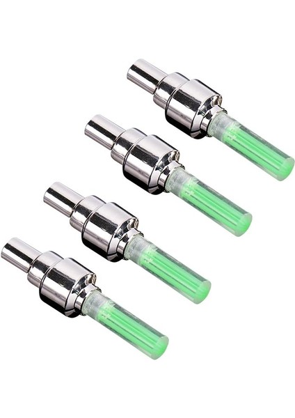 4 Adet Yeşil Stil 5 Adet Bisiklet Valfi Işık Bisiklet Valf Lambası Yedi Renk Lastik Kapakları LED Lambalar Flaş Işığı Arabalar Için Tekerlek Işığı Bisikletler Motosikletler (Yurt Dışından)
