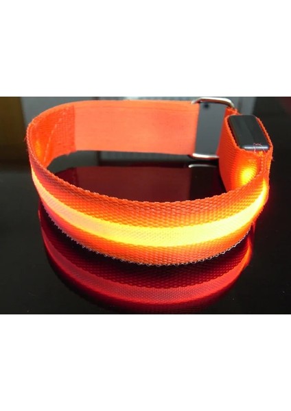 Kırmızı Stil Doğa Sporları Gece Koşu Kol Bandı LED Işık Emniyet Kemeri Kol Bacak Uyarı Bilekliği Bisiklet Bisiklet Bisiklet Parti Luces Bicicleta (Yurt Dışından)