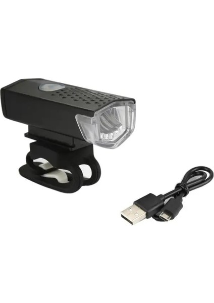 Ön Işık Siyah Stili Bisiklet Bisiklet Bisiklet Işık Ön Işık LED USB Şarj Edilebilir Dağ Bisikleti Bisiklete Binme 6 Mod El Feneri Arka Kuyruk Lambası Uyarı Işığı (Yurt Dışından)