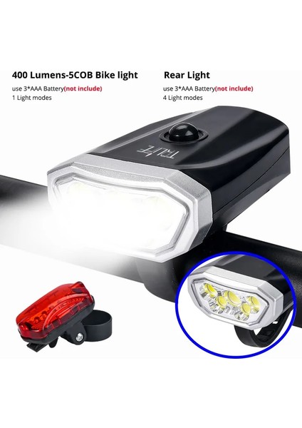 5cob-Xpe Stili Trlıfe Mah Bisiklet Işığı Yağmur Geçirmez USB Şarj LED Bisiklet Işıkları Ön Lamba Far El Feneri Bisiklet Işığı Güç Bankası Olarak (Yurt Dışından)