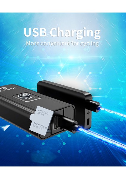 QD-3001 Stili X-Tıger Bisiklet Işığı USB Şarj Edilebilir LED Bisiklet Lambası Bisiklet Farı Su Geçirmez Mtb Yol Bisikleti Ön El Feneri (Yurt Dışından) indirimleri