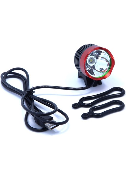 Altın Tarzı USB Bağlantı Noktası T6 LED Bisiklet Far Su Geçirmez Bisiklet Işık Lambası Bisiklet Bisiklet Bisiklet Ön Işık 5 Opsiyonel Renk (Yurt Dışından)
