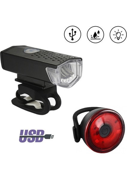 A ve 02 Stili Mtb Bisiklet Bisiklet Ön Arka Işıklar Set Gece Bisiklet Far Arka Lambası Dağ Bisikleti USB Güvenlik Uyarı Lambası Bisiklet Aksesuarları (Yurt Dışından) modelleri