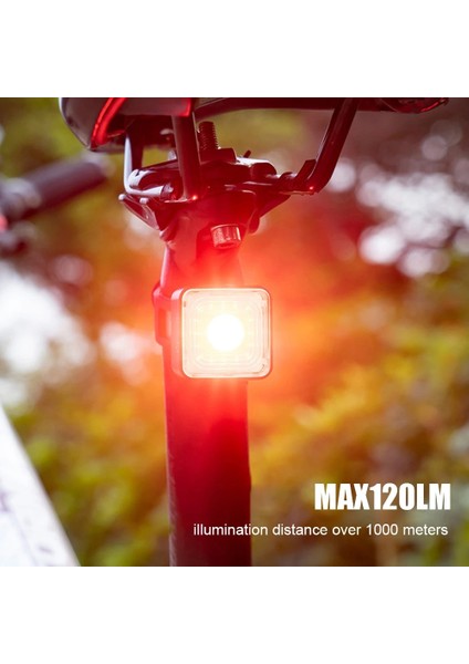 No.5 Tarzı 100 Lümen Bisiklet Işıkları Akıllı Fren Algılamalı Arka Lamba 5 Vites USB Şarj Su Geçirmez Far ve Kuyruk Işık Setleri (Yurt Dışından) indirimleri