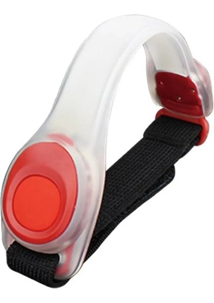 Kırmızı Stil LED Işıklı Kol Bandı Ayarlanabilir Giyilebilir Koşu Kol Kemeri Koşu Için Karanlıkta Glow Yürüyüş Bisiklet Konseri Dış Mekan Işık Araçları (Yurt Dışından)