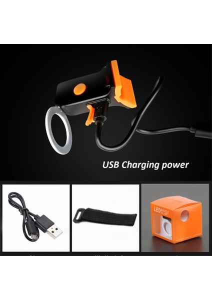 Kalp Şekli Stili Bisiklet Işık USB Şarjlı Bisiklet Işık LED Lamba El Feneri Kuyruk Arka Bisiklet Işıkları Mtb Seatpost Için Bisiklet Aksesuarları (Yurt Dışından) fırsatları