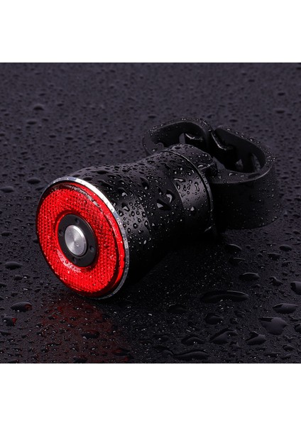 Sele Sele Direği Stili Smart Eye Q5 Bisiklet Fren Lambası IP65 Su Geçirmez Pil Göstergesi 2A Şarj 50 Saat Çalışma Süresi Eyer Seatpost Alaşım LED Lamba (Yurt Dışından) indirimleri