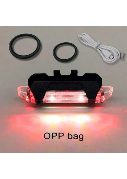 Tip2 Stili Bisiklet Bisiklet Işıkları LED Güvenlik Uyarı Işığı Arka Kuyruk Işığı Far USB Şarj Edilebilir Bisiklet Bisiklet Arka Lambası Lambaları Aksesuarlar (Yurt Dışından)