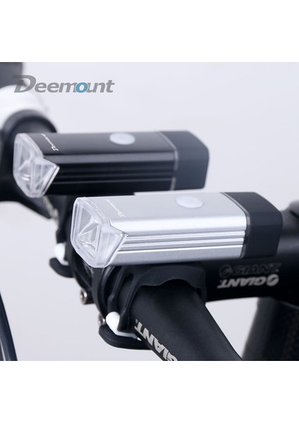 Gümüş Kasa Stili Bisiklet Ön Lambası Yüksek Güçlü Su Geçirmez USB Şarj Edilebilir Bisiklet Işığı Güvenlik Uyarısı LED Gidon Bisiklet Bisiklet Işığı (Yurt Dışından) fiyatları