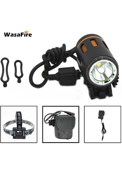 6400 Mah ve Kafa Bandı Stili Wasafire Xm-L2 LED Bisiklet Işık 3000LM Ultra Parlak Mtb Yol Bisikleti Ön Işıklar Mini Kafa Lambası 4 Mod Bisiklet Far Lambaları (Yurt Dışından) fiyatları