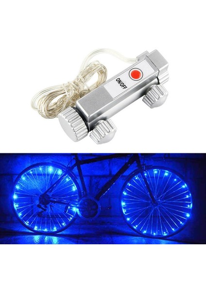 Çok Renkli Stil Multicol LED Bisiklet Bisiklet Bisiklet Jant Işıkları LED Tekerlek Spoke Işık Dize Şerit Lambaları Su Geçirmez Bisiklet Tekerlek Şerit Lambası (Yurt Dışından) fiyatları