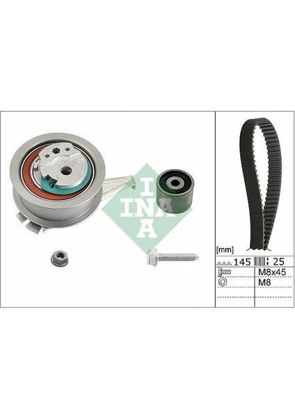 Triger Seti 145 Diş Polo-A1-Ibiza-Fabia Cusa-Cusb-Cuta-Cyza-Cyzb 1,4 Tdi 2014-