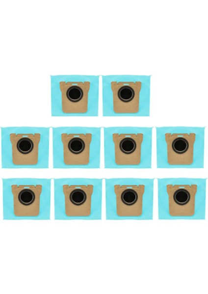 Xiaomi Robot Vakum X10+,L10S Için 10PCS Aktif Karbon Toz Torbası (Yurt Dışından)