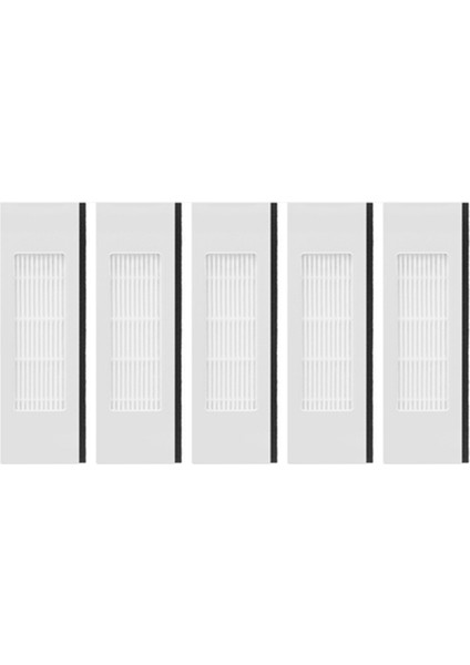 Ecovacs N8 N5 T5 T8 T9 Deebot Ozmo 950 Robot Için 5 Adet Hepa Filtre (Yurt Dışından)