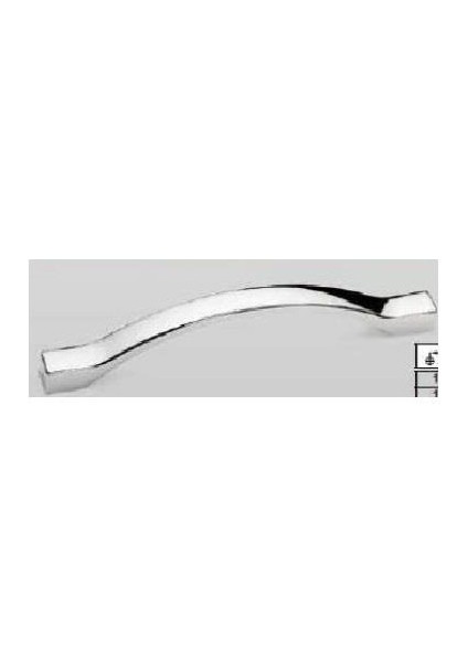 Kulp Eko Siena 128MM Krom