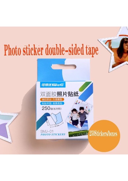 2 Kutu Stili Çift Taraflı Bant Yapışkanlı Fotoğraf Scrapbooking Diy Aksesuarları Ultra-Ince Şeffaf Etiket Bant Sihirli Tutkallı Etiket Su Geçirmez (Yurt Dışından) fiyatları