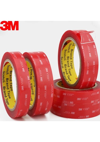 Uzunluk 3m x Genişlik 6mm Stil 3m Ofis Bandı Çift Taraflı Yapıştırıcı Şeffaf Nano Bant Güneş Yanığı Sıcaklığa Dayanıklı Güçlü Paletli Olmayan Akrilik Araba Tutkalı (Yurt Dışından) fiyatları