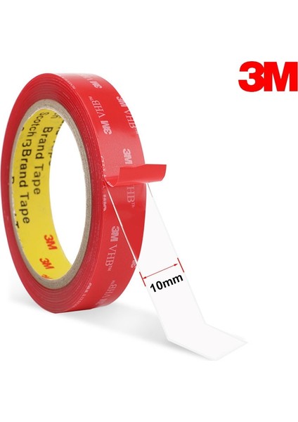 Uzunluk 3m x Genişlik 6mm Stil 3m Ofis Bandı Çift Taraflı Yapıştırıcı Şeffaf Nano Bant Güneş Yanığı Sıcaklığa Dayanıklı Güçlü Paletli Olmayan Akrilik Araba Tutkalı (Yurt Dışından) indirimleri