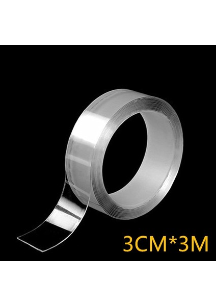 3CMX3M Nano Stili Moda Nano Bant Yıkanabilir Yeniden Kullanılabilir Çift Taraflı Bant Yapıştırıcı Nano Izsiz Etiket Çıkarılabilir Evrensel Diskler Tutkal (Yurt Dışından)