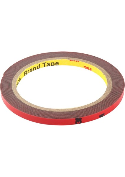 3MX6MM Kırmızı Stil Kırmızı Akrilik Ev Pratik 3 M Oto Kamyon Araba Akrilik Köpük Çift Taraflı Ek Bant Yapışkan Genişlik Tutkal Sticker (Yurt Dışından) fırsatları