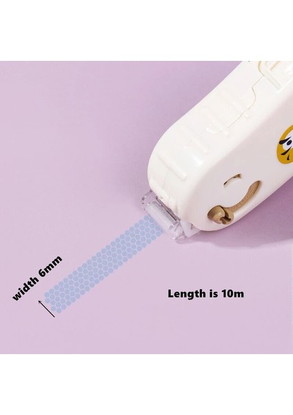 Fuji Tarzı Lus Norino Pod Tutkal Bant 6mm * 10M Japon Özel Baskı Rulo Tipi Çift Taraflı Fotoğraf Günlüğü Okulu Için Yapıştırıcı A6963 (Yurt Dışından) modelleri