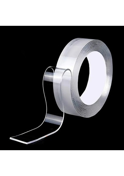 5CMX1M Nano Stili Moda Nano Bant Yıkanabilir Yeniden Kullanılabilir Çift Taraflı Bant Yapıştırıcı Nano Izsiz Etiket Çıkarılabilir Evrensel Diskler Tutkal (Yurt Dışından)