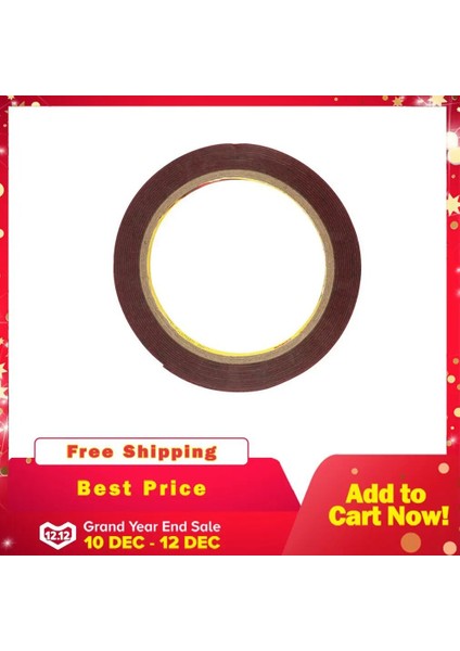 3MX6MM Kırmızı Stil Kırmızı Akrilik Ev Pratik 3 M Oto Kamyon Araba Akrilik Köpük Çift Taraflı Ek Bant Yapışkan Genişlik Tutkal Sticker (Yurt Dışından) modelleri