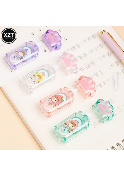 Pembe Stil Mınkys Yaratıcı 6 mm * 8 M Şeffaf Nokta Çift Taraflı Bant Rulo Yapıştırıcı Tutkal Dağıtıcı Okul Ofis Kırtasiye Aksesuarları Sco (Yurt Dışından) fırsatları