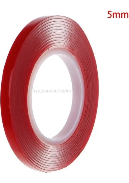 5mm Kalınlık Stili 3 Metre Çift Taraflı Yapışkanlı Etiket Bant Ultra Yüksek Mukavemetli Akrilik Montaj Bandı (Yurt Dışından) fiyatları