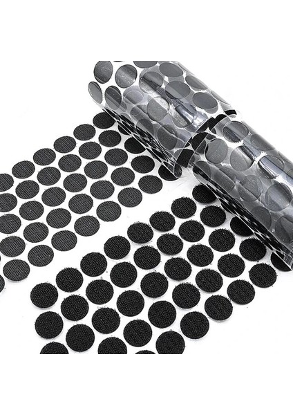 Siyah 10MM Tarzı Yapışkan Küçük Noktalara Sahip 30 Çift Yuvarlak Cırt Bant, Anne-Çocuk Çıkartmaları, Manuel Çift Taraflı Kendinden Yapışkanlı Kaymaz Bu (Yurt Dışından)