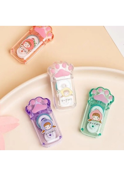 Yeşil Stil 5m Kedinin Pençe Nokta Çift Taraflı Bant Rulo Kawaii Yapıştırıcı Tutkal Dağıtıcı Okul Ofis Kırtasiye Aksesuarları (Yurt Dışından) fiyatları