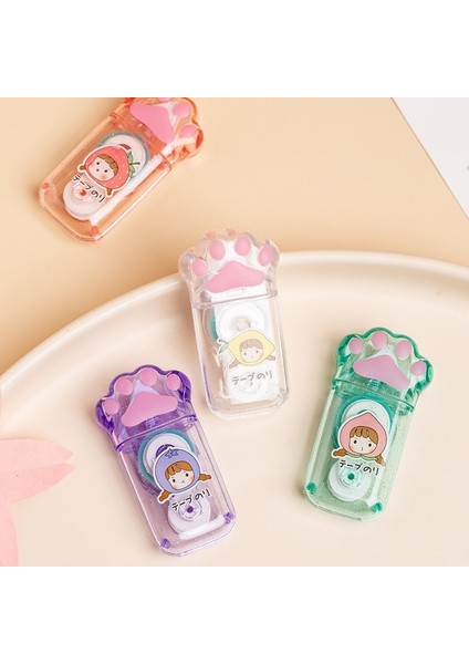 1 Adet Rastgele Renk Stili 1 Parça Lytwtw'nin Kawaii Karikatür Kız Şeffaf Sevimli Kedi Pençesi Kırtasiye Ofis Okul Tedarik Hediye Yapıştırıcı Bant Dağıtma (Yurt Dışından) fiyatları