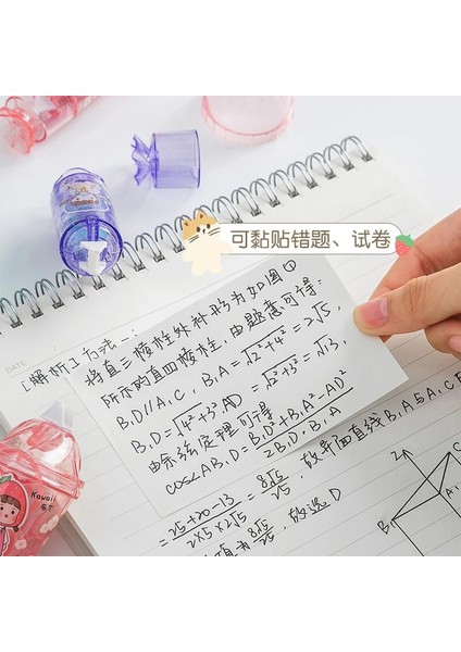 D Çekirdek Boyutu 5MMX4M Stili 1 Parça Rastgele Renk Sevimli Şeker Renk Scrapbooking Kart Yapımı El Sanatları Dıy Dergisi Için Çift Taraflı Yapışkanlı Rulo Tutkal Bant (Yurt Dışından) modelleri