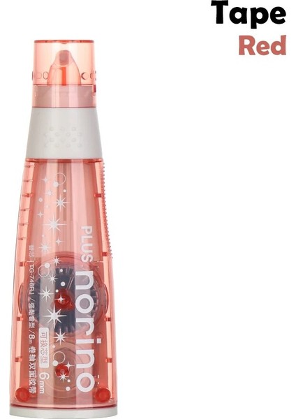 Kırmızı1 Tarzı 1 Adet Yeni Kawaii Çift Taraflı Yapıştırıcı Noktalar Çubuk Rulo Tutkal Bant Dağıtıcı Çubuk Yapıştırıcı Kesici Kırtasiye Ofis Okul Kaynağı (Yurt Dışından)