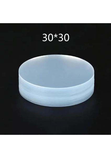 20 Adet Çap 30MM Tarzı Çift Taraflı Bant Süper Yapışkan Pvc Nano Şeffaf Iz Yok Akrilik Yeniden Kullanılabilir Su Geçirmez Yapıştırıcı Bekleyen Sabit Ev Gereçleri (Yurt Dışından)