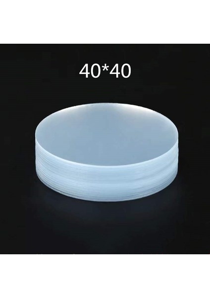 30 Adet Çap 40MM Tarzı Çift Taraflı Bant Süper Yapışkan Pvc Nano Şeffaf Iz Yok Akrilik Yeniden Kullanılabilir Su Geçirmez Yapıştırıcı Bekleyen Sabit Ev Gereçleri (Yurt Dışından)