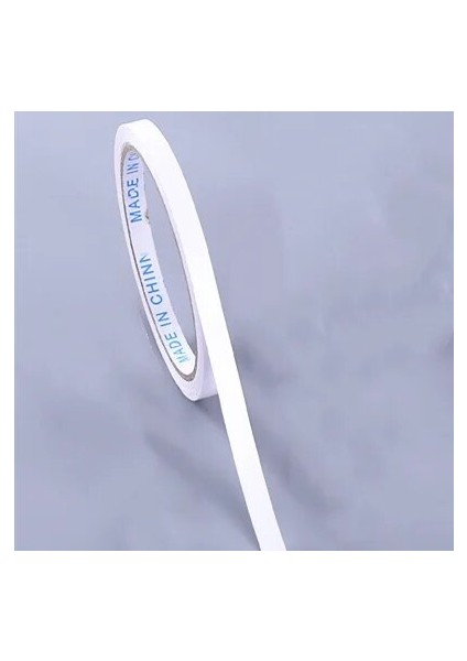 18MM x 8m Stili 8m Çift Taraflı Yapışkan Bant Güçlü Ince Yapışkan Beyaz Yüzlü Ped Manuel Yapışkan Okul Kırtasiye Ofis Sabitleme Çift Taraflı Bant (Yurt Dışından)